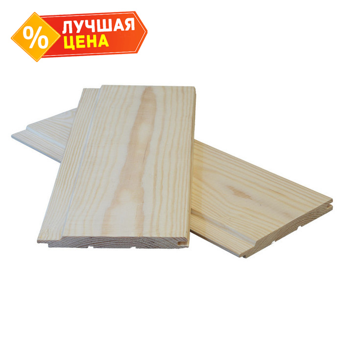 Вагонка Осина Софтлайн 16х90х1200 мм Прима